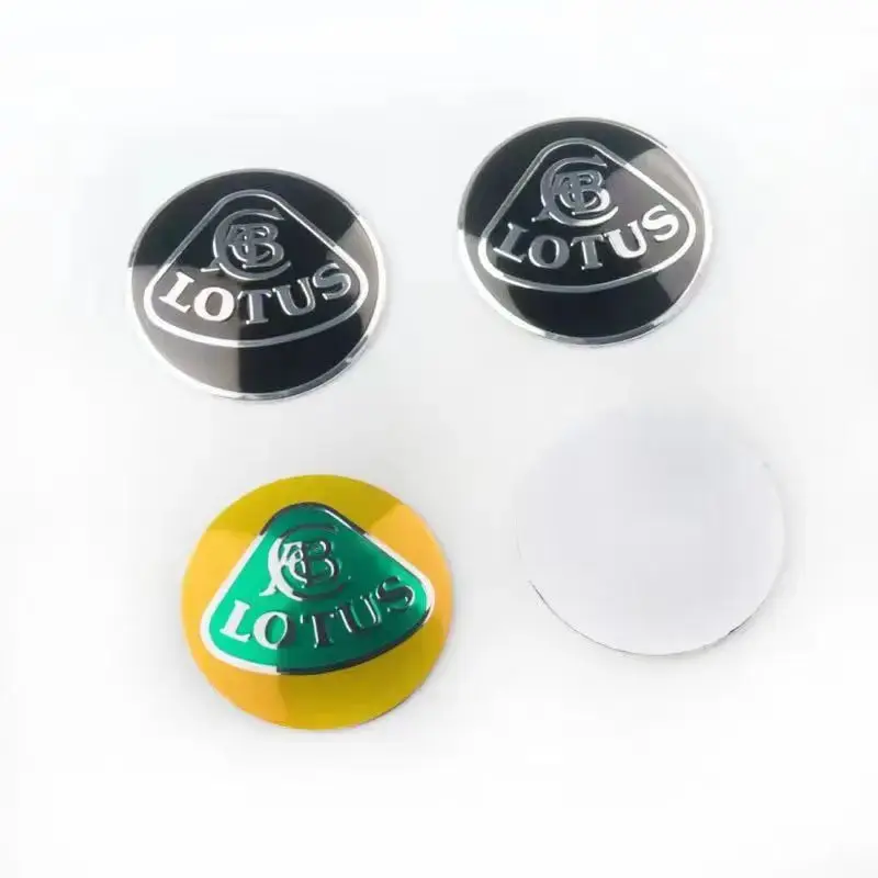 Tapa de cubo de rueda con emblema de LOTUS Eletre Emira, cubierta de Insignia a prueba de polvo, accesorios adhesivos, 4 piezas, 56mm, 60mm