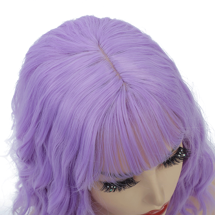 Couvre-tête ultraviolet européen et américain, perruques chaudes, facile à prendre en charge, mode 2006