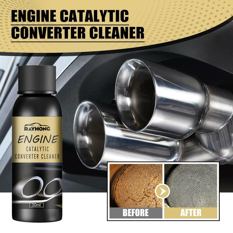 Catalytic Converter Cleaner para o motor do carro, impulsionador limpador, agente de remoção de carbono, 30ml, N2A6