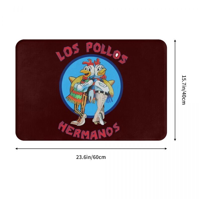 ممسحة Los Pollos Hermanos ، سجادة مطبخ خارجية ، بساط ديكور منزلي