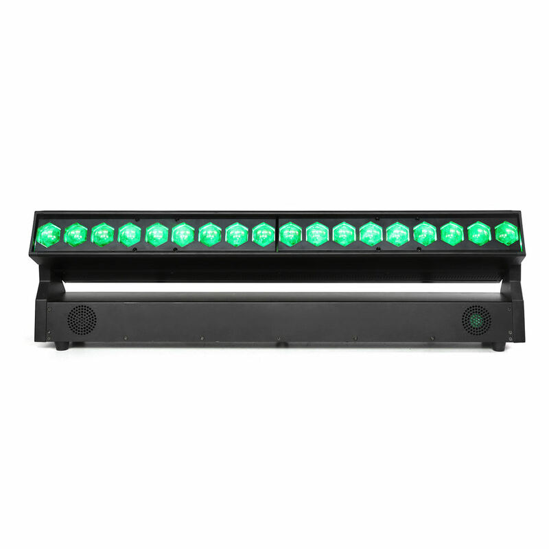 4pcs with 2case pixel led rotating led bar 18x40w rgbw 4in1 moving beam bar light powercon in and out  moving head Bar light