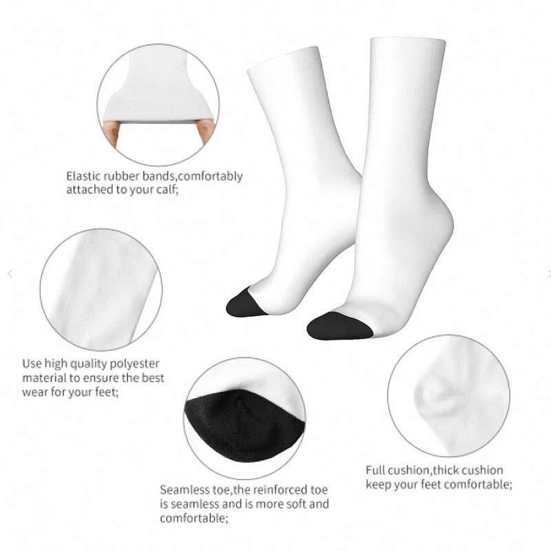 Скручивающиеся мужские спортивные носки с беконом