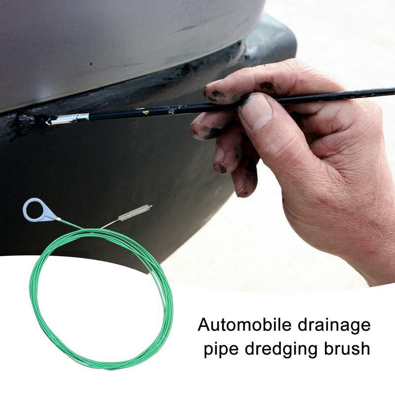 Drain Brush Cleaner Drain Dredging Tool For Hose Pipe Cleaning Eco-friendly Drain Tube Cleaning Brush Auto Sunroof Drain Tube
