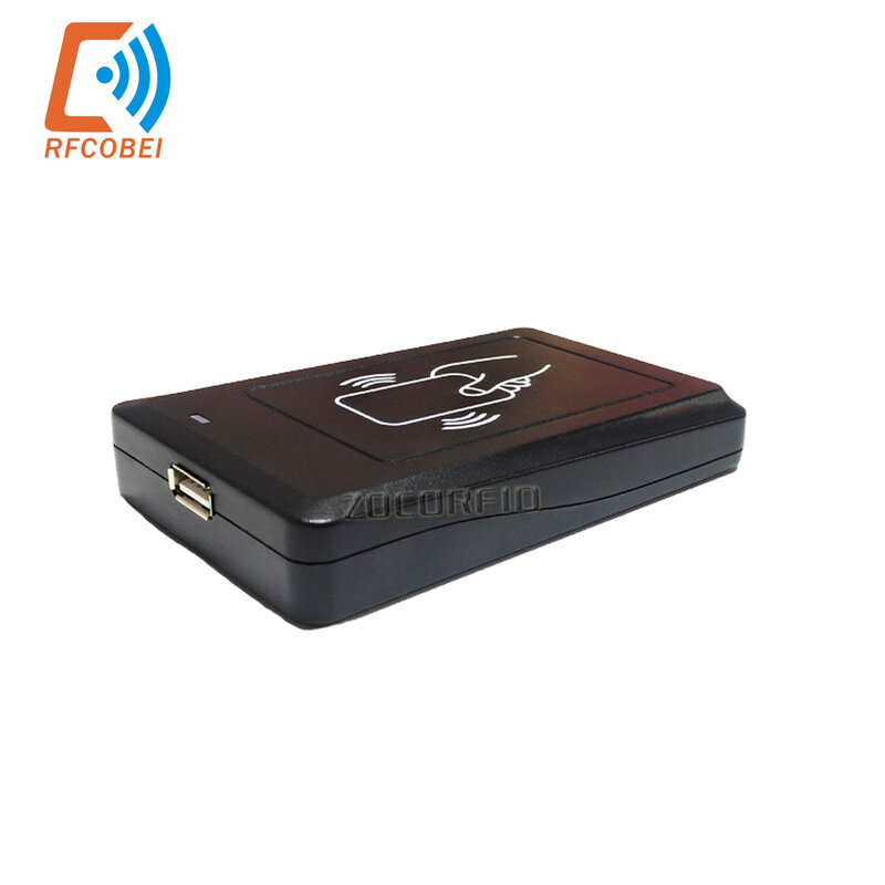 1dBi 0-40ซม.หลีกเลี่ยง Driver USB-HID UHF Rfid Reader Writer สนับสนุนชุดเขียน ISO18000-6B/6C สำหรับ Access ระบบควบคุม SDK ฟรี