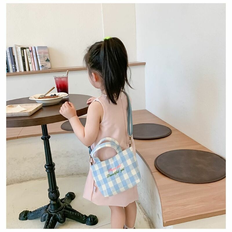 Вместительная сумка через плечо, модная удобная милая сумка-тоут, холщовая Портативная сумка для покупок для девочек