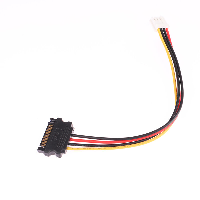 15-контактный SATA штекер на Molex IDE 4-контактный гнездовой адаптер удлинитель Кабель питания IDE для последовательной материнской платы ATA компьютер HDD жесткий диск