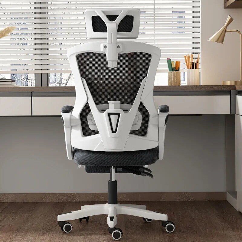 Chaise d'ordinateur K-STAR Chaise de bureau à domicile Chaise de bureau à domicile Chaise de coussin d'ascenseur inclinable Dortoir Étudiant Jeu de jeu Siège Dossier Chaise humaine 2023