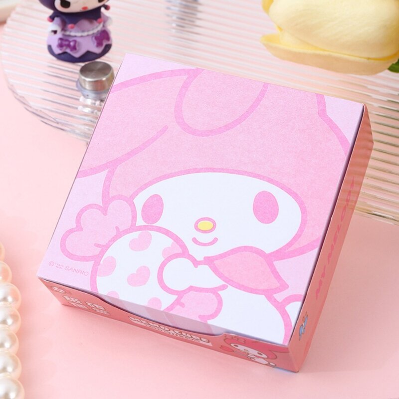 Kawaii Sanurgente Cartoon Sticky Note Paper, Intensification, Déchirable, Hello Kitty, Kuromi, Paper Staacquering, Students, Holiday Gift, Cute