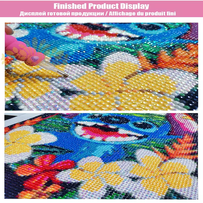DIY Disney Diamond Painting Cartoon Magic Princess Cross Stitch Kit AB Drills Bambi Diamond Mosaic Embroidery Home Decor