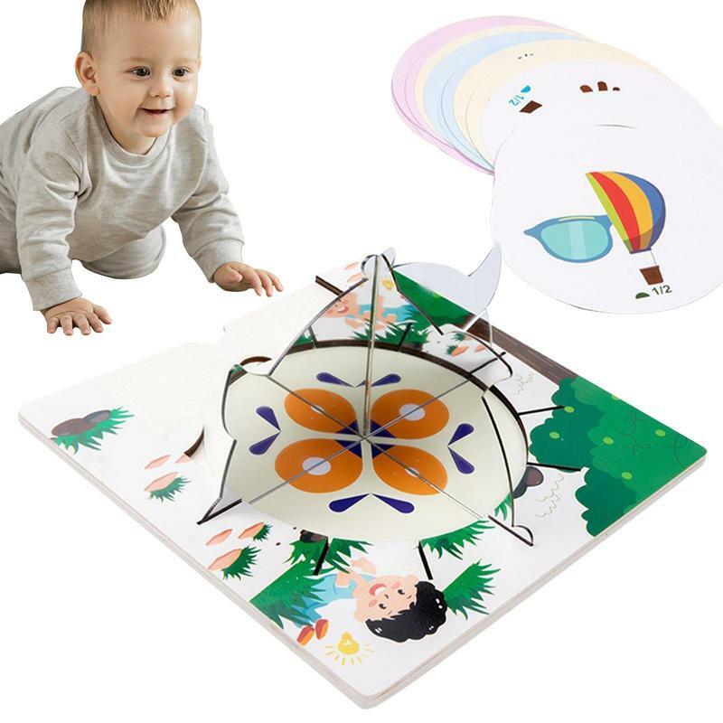 Juguetes preescolares para recién nacidos, material didáctico de escritorio para desarrollar la concentración, mejorar la concienciación espacial, pensamiento divergente