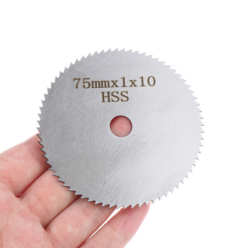 1pcs 3inch 75mm Cutting Disc Mini Circular Saw Blade For Wood Plastic Metal Rotating Cutting Tools 72 Teeth