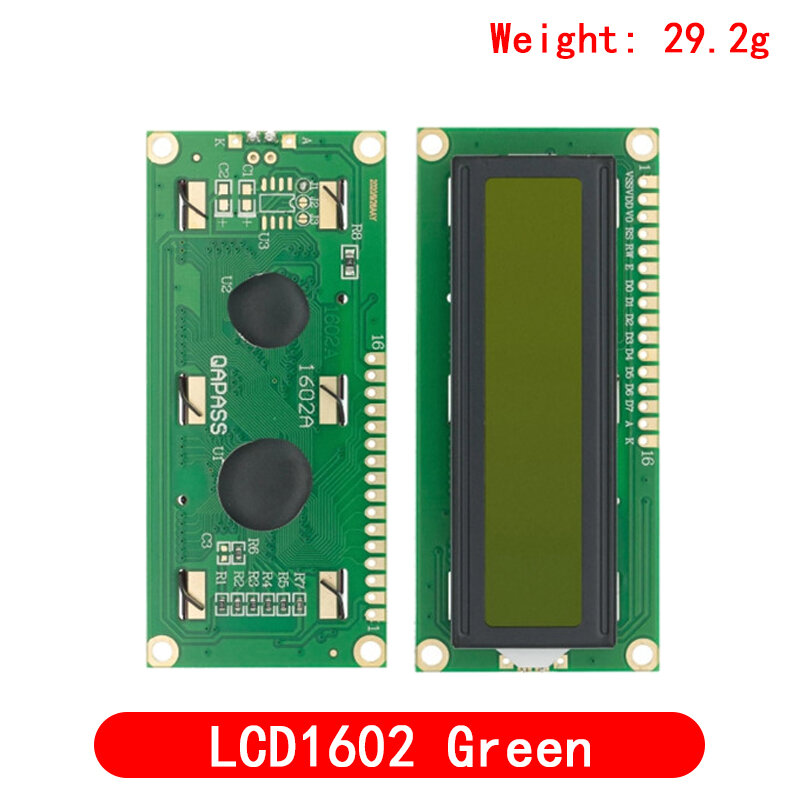 1 قطعة/الوحدة وحدة LCD الأزرق الأخضر شاشة IIC/I2C 1602 لاردوينو 1602 LCD UNO r3 mega2560 LCD1602