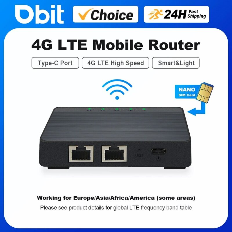 Router Wifi kotak Mini, Modem kartu SIM 4G Lte mobil 4G Wifi Amplifie mendukung catu daya USB 5V dan 30 koneksi perangkat