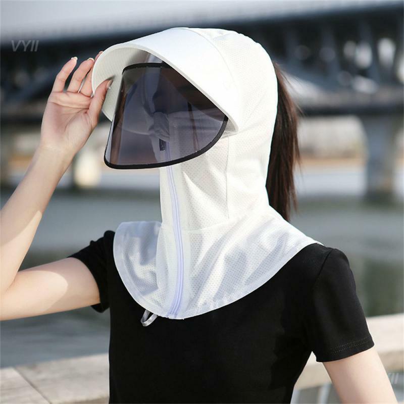 Maschera solare parasole per il tempo libero maschera parasole protezione per il collo traspirante Business Anti-ultravioletto movimento della protezione solare vento