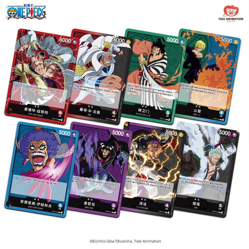 Anime TCG Original One Piece Game Chinese Card OPC-02 ONE PIECE：Top Battle Trading card game Children's Collection Toys