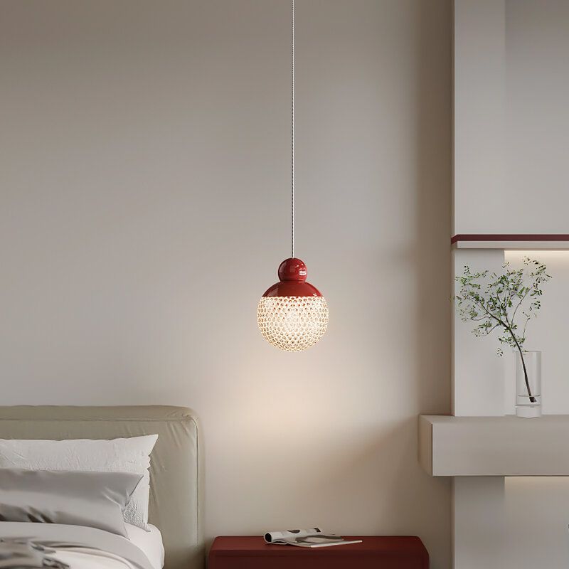 Nordic wisiorek Led światła dekoracja żyrandol przy łóżku wiszące lampa do sypialni armaturze lampa wisząca do jadalni salonu