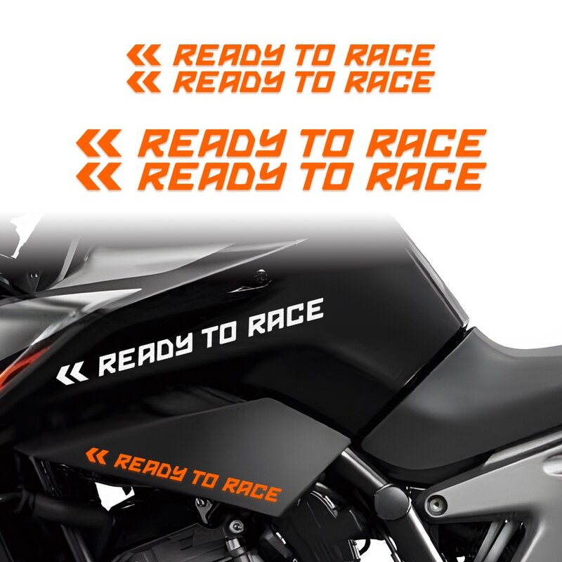READY TO RACE for KTM Duke 125 390 Exc Accessories 1290 Super Adventure 790 890 S R 990 250 1190 Rc 200 300 Pegatinas Stickers