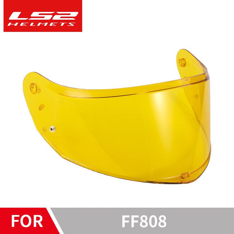 Viseira do capacete para LS2 FF808, Escudo de alta resistência, Face Shield, Sunshield, Moto Visor Acessórios Peças