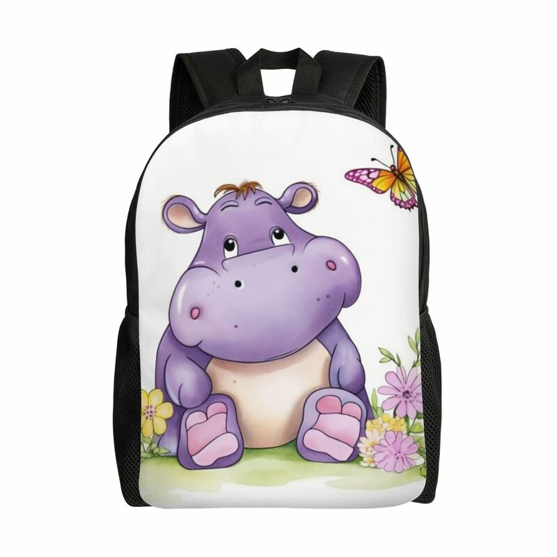 Tas punggung besar Hippos, ransel berpergian Laptop multifungsi untuk siswa SD laki-laki dan perempuan