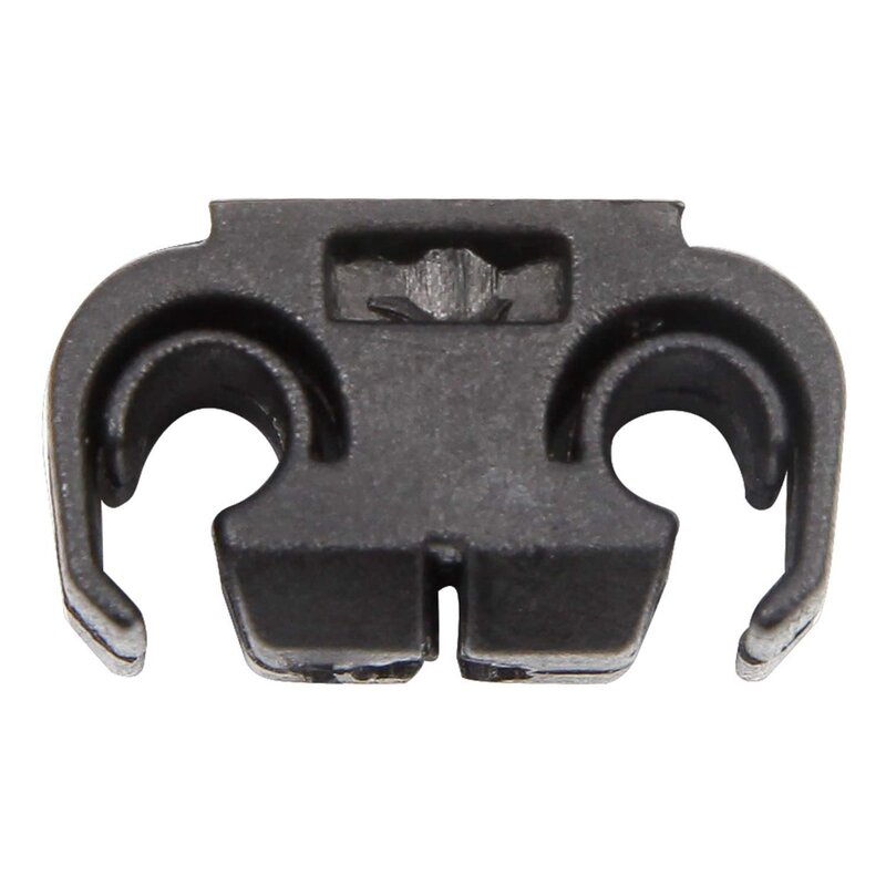 40 Stück 2-Punkt-Bremsrohrleitung Halte clip Halter halterung 4,75 Doppelrohr-Basis brems kabel clip mm schwarz