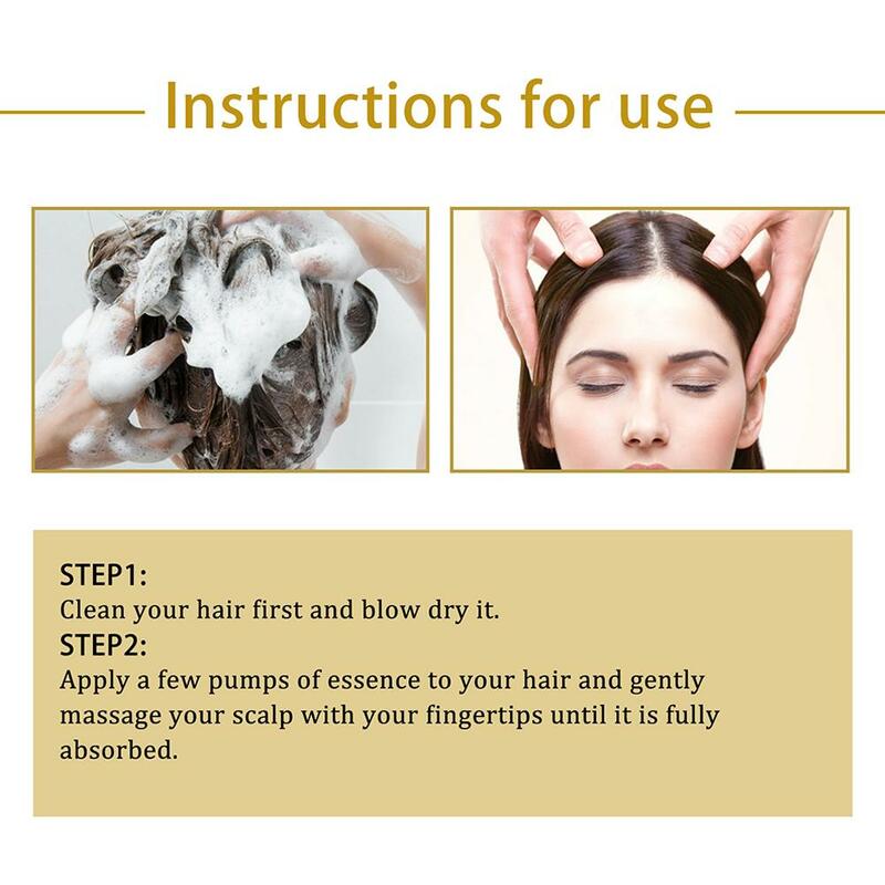 Óleo essencial de cabelo de crescimento rápido para homens e mulheres, cuidados capilares, prevenção de perda, tratamento do couro cabeludo, produtos biotina, R1y4, 30ml