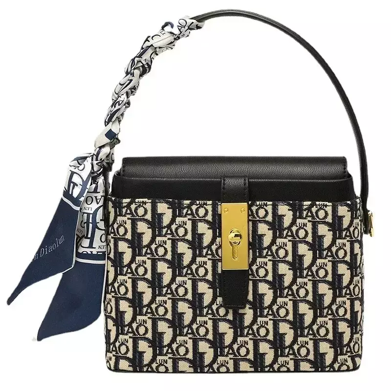 2024 New ricamo Fashion Box borse cosmetiche Totes borse a tracolla di alta qualità borse e borsette da donna Casual di lusso