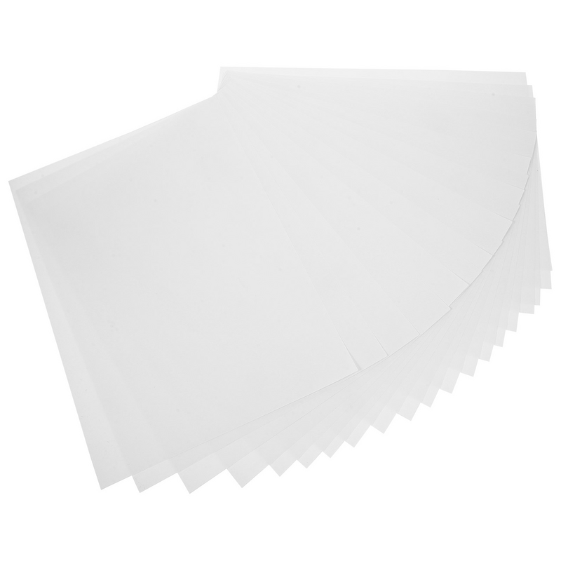 Papel de impresión de transferencia térmica 20 piezas, papel de transferencia por sublimación A4, blanco