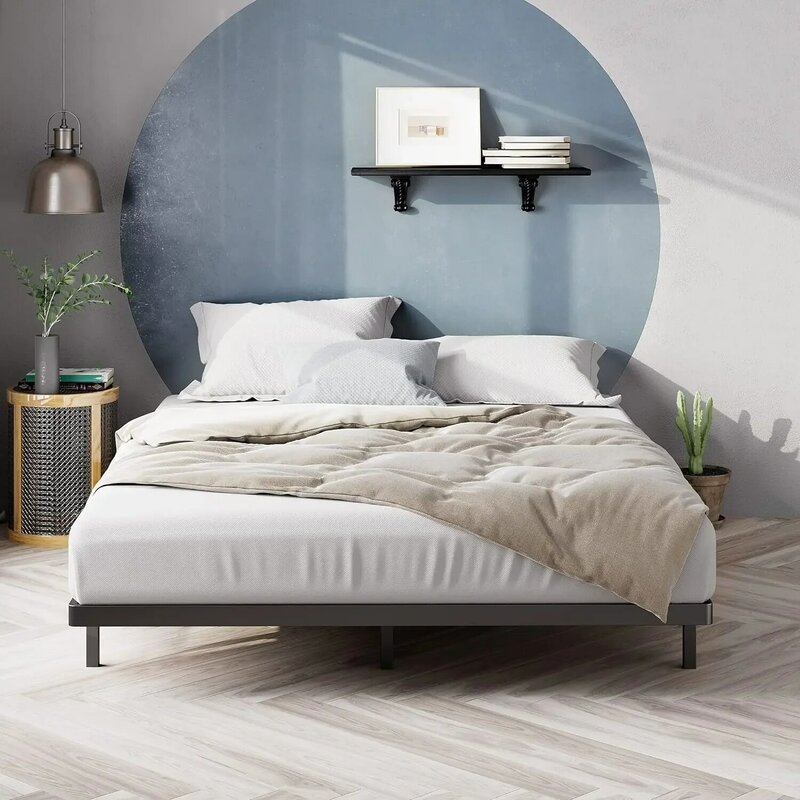 โครงเตียงใหม่ส่วนลด66% สปริงกล่องและแผ่นรองเตียงประกอบง่ายขนาดใหญ่