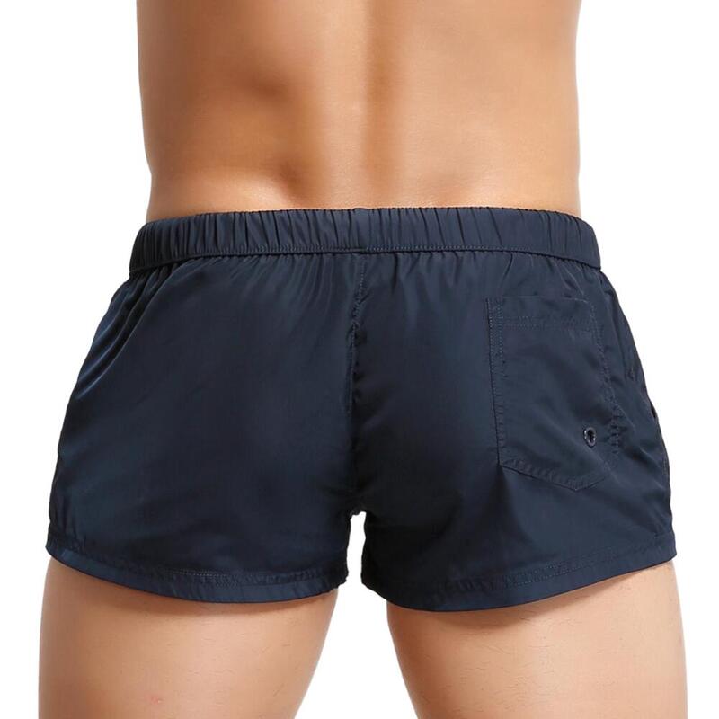 SEOBEAN Men's Summer Beach Shorts Swimwear Trunks Board Short Pants Male Gym Shorts Swim Surf Fitness Quick Dry Shorts