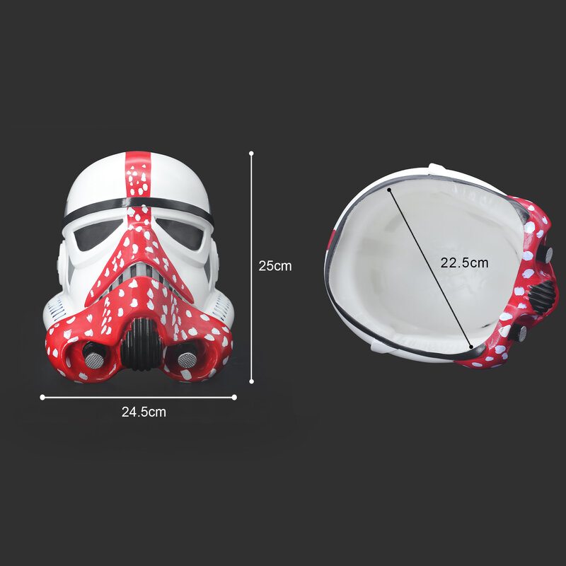 PHS Stormtrooper version Helmet Cosplay PVC Mask Helmet Halloween Christmas Party Gift, Cosplay for Children Adult Toy