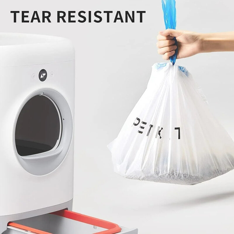 Petkit Poop Bag Trash Bag Substituição, Saco de resíduos para Pura X Pura Max, Caixa de lixo auto-limpante automática, Suprimentos de limpeza