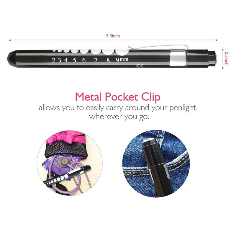 Medical Pen First Aid Led Pen Light Work Inspection Flashlight Torch Doctor Nurse Emergency Function USB Oral Examination Pen