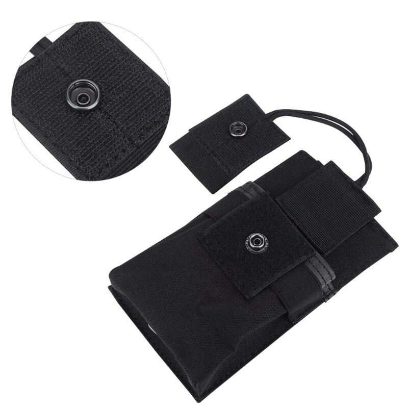 Mini porte-pochette Radio talkie-walkie étui étui de transport sacs pince de ceinture de sécurité interphone sac en Nylon sac