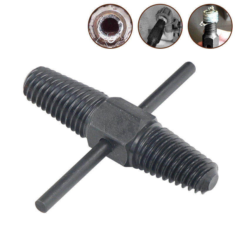 1/2″ 3/4″Broken Wire Extractor Faucet Damaged Bolts Wire Pipe Remover Double-head Water Pipe Triangle Valve Tap Bolt Remover
