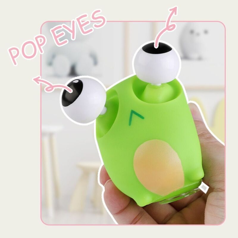 Stretch Squeezing Pop Eye Squeeze Sensory Toys Cartoon Soft Animal Stress Relief Toy Bear Cute Rabbit Fidget Toys Adult
