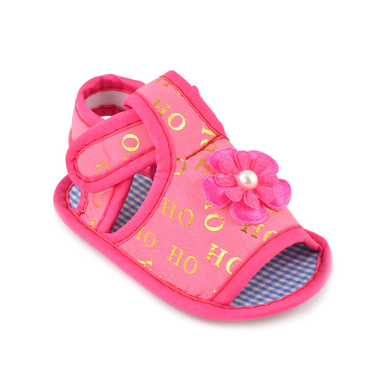 เด็กวัยหัดเดินเด็กทารกเด็กผู้หญิงฤดูร้อนรองเท้าแตะสบายๆรองเท้าแตะนุ่มรองเท้าแตะรองเท้า First Walkers0-12M