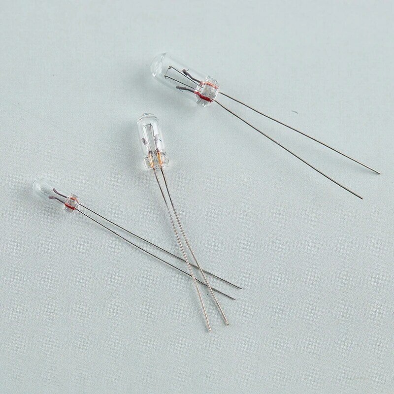 10pcs Miniature 0.07A 3mm 4mm 5mm 1.5V/3V/6V/9V/12V/24V Lamp Light Bulb Edison Incandescent Filament Rice