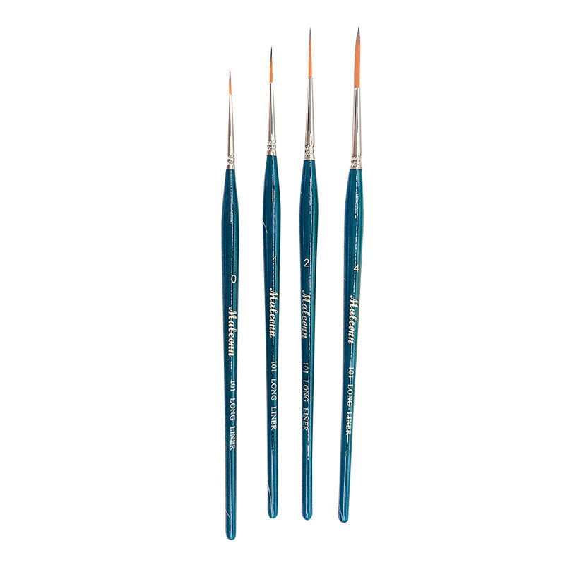 ปากกาวาดสีน้ำไนลอน1PS101สำหรับงานศิลปะชั้นดีชุดแปรงทาน้ำมันอะคริลิกชิ้นเดียวที่ละเอียดมาก
