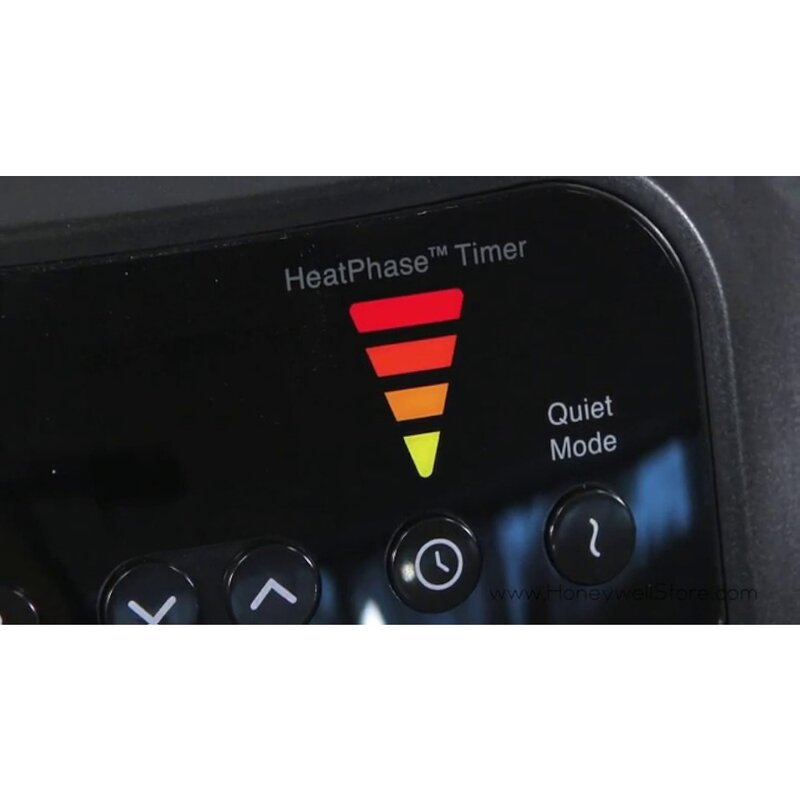 Honeywell HeatGenius Ceramic Heater, Black – Easy to Use Space Heater with Multi-Directional Heating