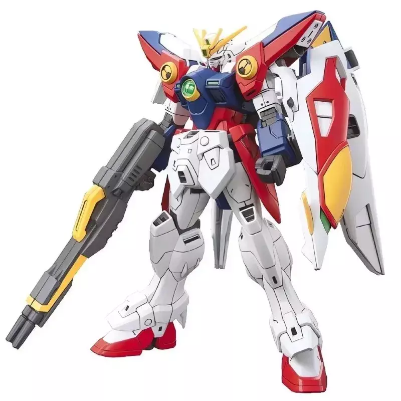 BANDAI Anime mobilny kombinezon Gundam Model gwiazda ruchomy duch wiatru nowy darmowy zestaw montażowy latającego skrzydła plastikowa figurka do zabawy zabawka prezent