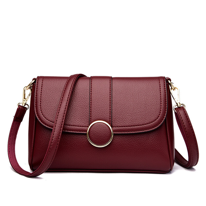 Spalla una borsa nuova moda borse semplici per le donne Casual di alta qualità Messenger multicolore Versatile Crossbody di lusso