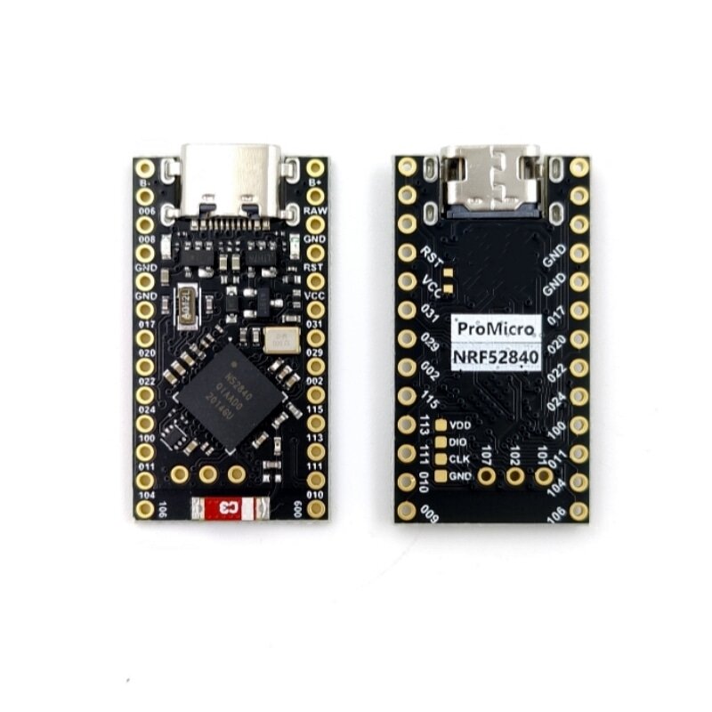 Supermini NRF52840 Development Board Compatible With Nice!Nano V2.0 Bluetooth Charging Management