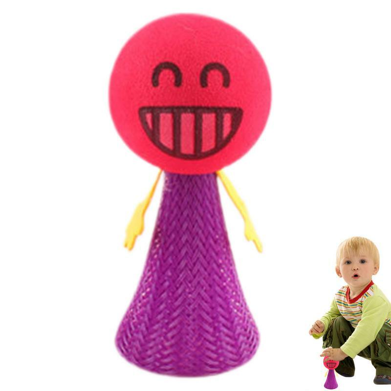 Muñeca saltarina de 10 piezas para niños, juguetes de fiesta, bolsa Goodie, rellenos de Piñata, juguete sensorial novedoso, regalo, juegos divertidos para niños y niñas