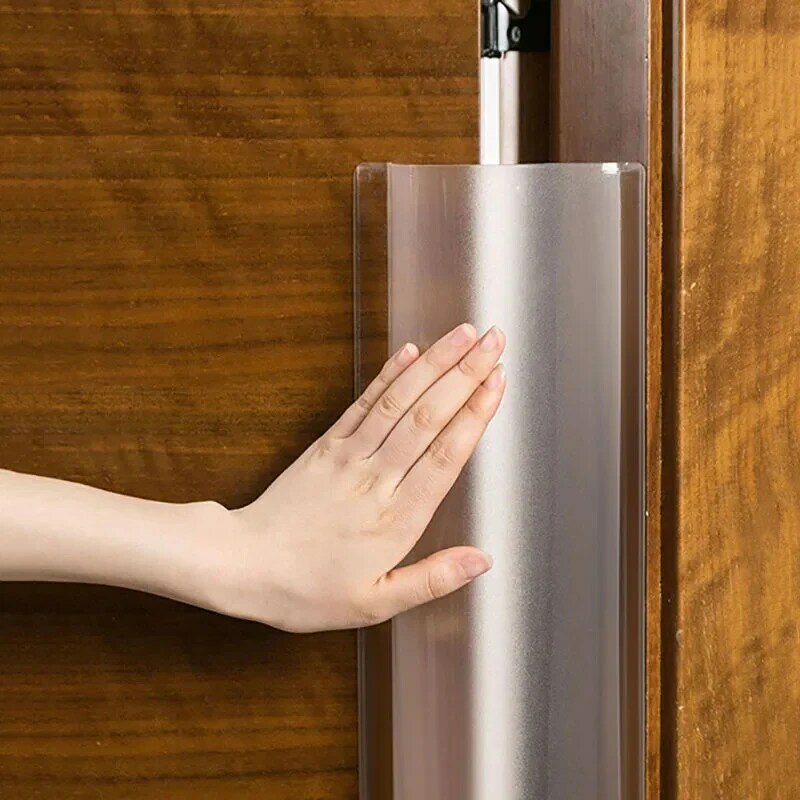 Прозрачный защитный чехол на дверные петли для безопасности детей, защита на пальцы, защита на заднюю крышку двери для детей дошкольного и детского сада