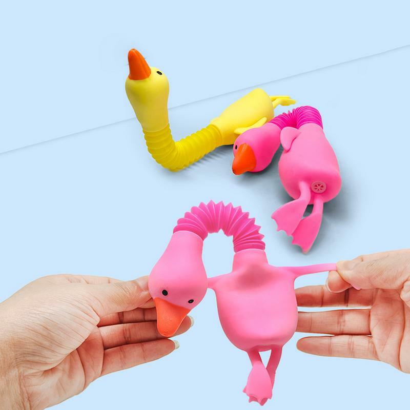 Игрушки-пульверизаторы в виде утки, портативные игрушки-пульверизаторы в виде утки, игрушки-пульверизаторы для сенсорного использования, подарок для детей на день рождения