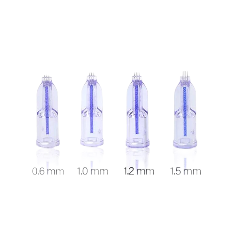 1BOX Nano soft Microneedls fillmed Fillmed Hand Three Needles for Anti Aging Around Eyes and Neck Lines Skin Care Tool