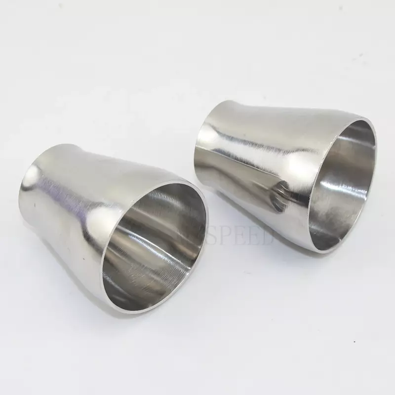 Concentic aço inoxidável tubo redutor, solda sanitária, Homewbrew, 16mm-139mm, 304