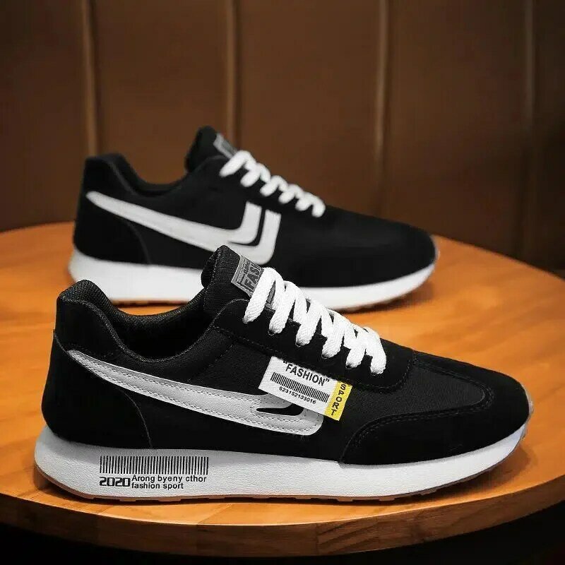 Men Causal Light Fashion Sneakers Man 2023 Autumn New Lace-up Flats Outdoors Mesh Breathable Casual Shoes Zapatillas De Hombre