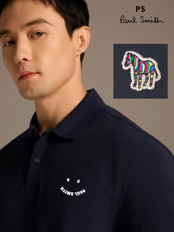 Hot Sales New Men's Women's Quality Polo Shirt Little Zebra Embroidery T-shirt Cotton Comfortable Short Sleeve Summer Tees Tops