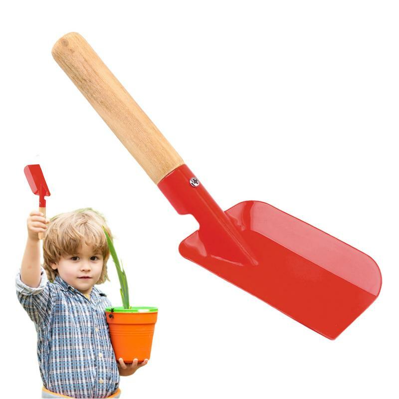 어린이 정원 도구 세트, 어린이 정원 장난감 세트, 모래 장난감 갈퀴 삽, 야외 뒤뜰 파기 도구, 작은 정원